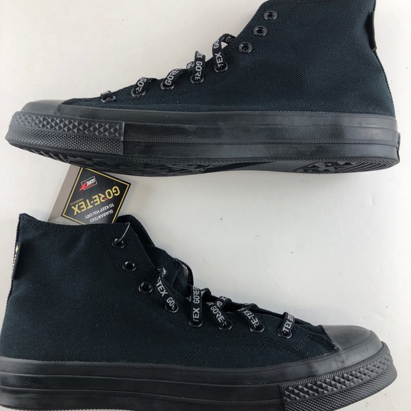 Converse Chuck 70 Gore-Tex High Top Utility Black Mens Size 10.5 168857C New DS - Picture 9 of 11